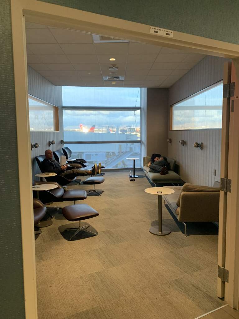 Neil Scrivener reviews The Club LAS  airport lounge in Terminal 3/D-Gates of Harry Reid Airport in Las Vegas, accessed via Priority Pass.