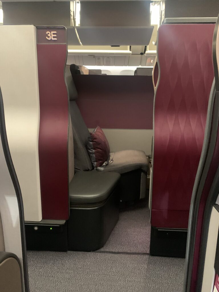 Neil Scrivener reviews Qatar Airways' QSuite from London Heathrow to Hamad International Airport, Doha.