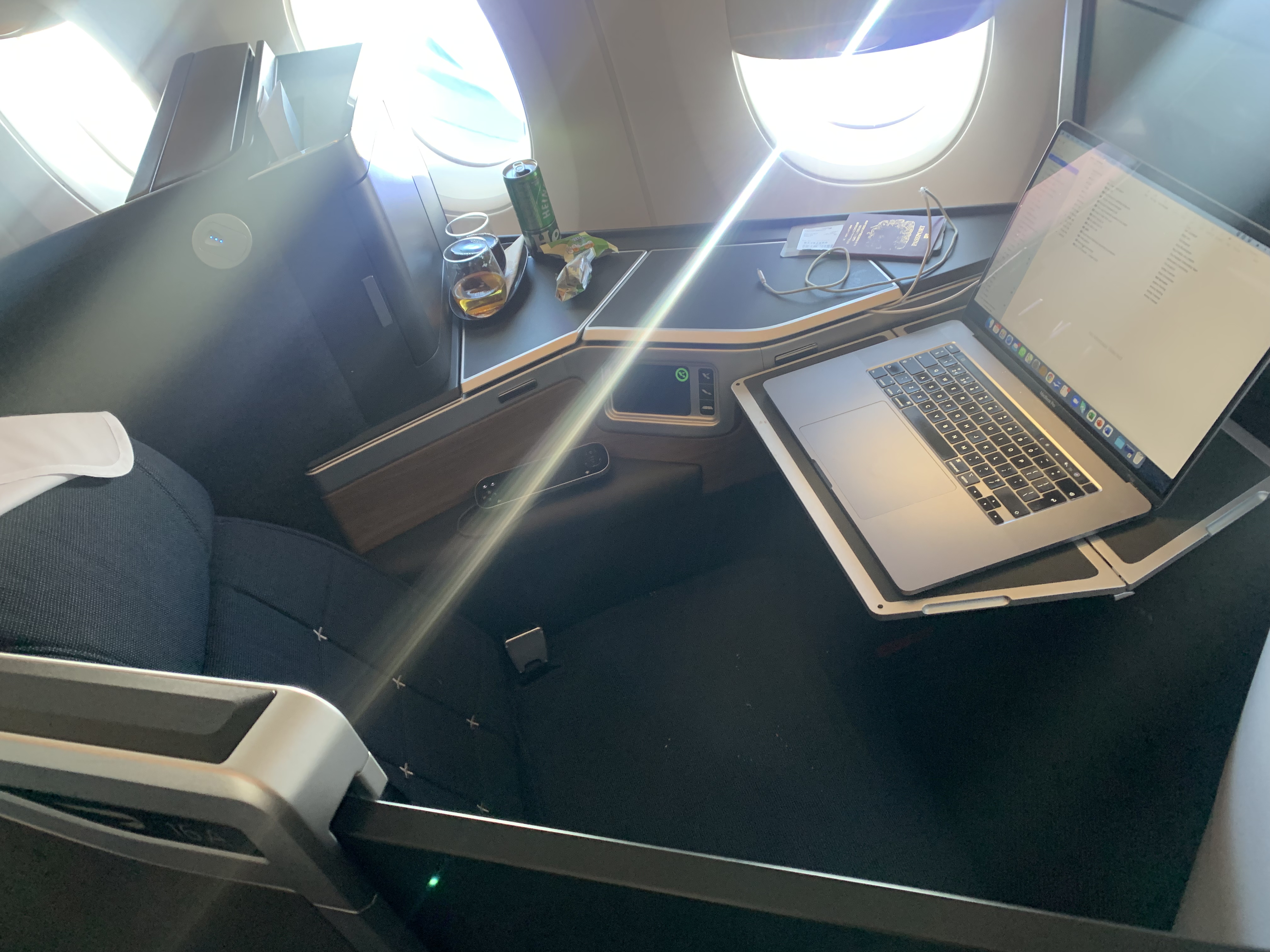 Neil Scrivener reviews British Airways BA60 in Business Class/Club Suites from London Heathrow to Male.