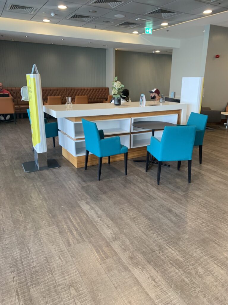 Neil Scrivener reviews The Lounge at Dublin Airport's Terminal 1 - access for OneWorld, Priority Pass and other members.