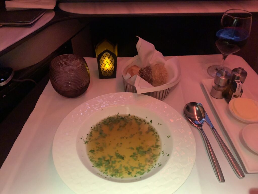 Neil Scrivener reviews Qatar Airways' QSuite from London Heathrow to Hamad International Airport, Doha.