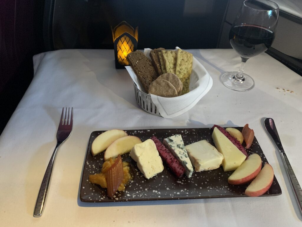 Neil Scrivener reviews Qatar Airways Qsuite from Doha to Heathrow on the Boeing 777-300ER.