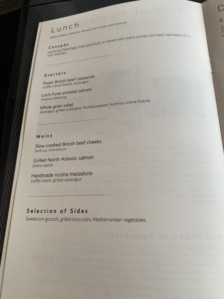 Neil Scrivener reviews British Airways First on BA053 from London Heathrow to Seattle Tacoma airport on the Boeing 777-300ER.