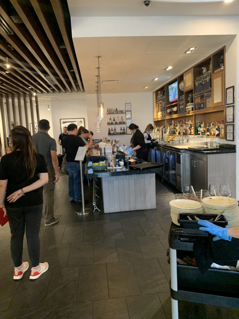 Flying Business reviews the American Express Centurion Lounge at Las Vegas Harry Reid Airport (LAS).