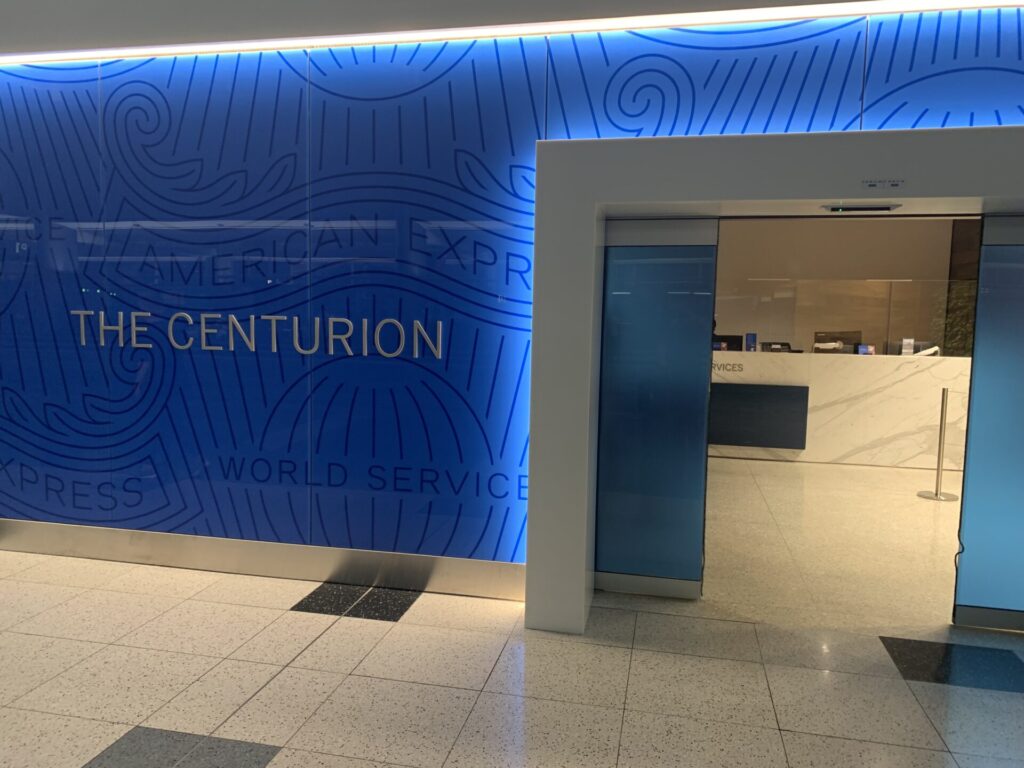 Flying Business reviews the American Express Centurion Lounge at Las Vegas Harry Reid Airport (LAS).