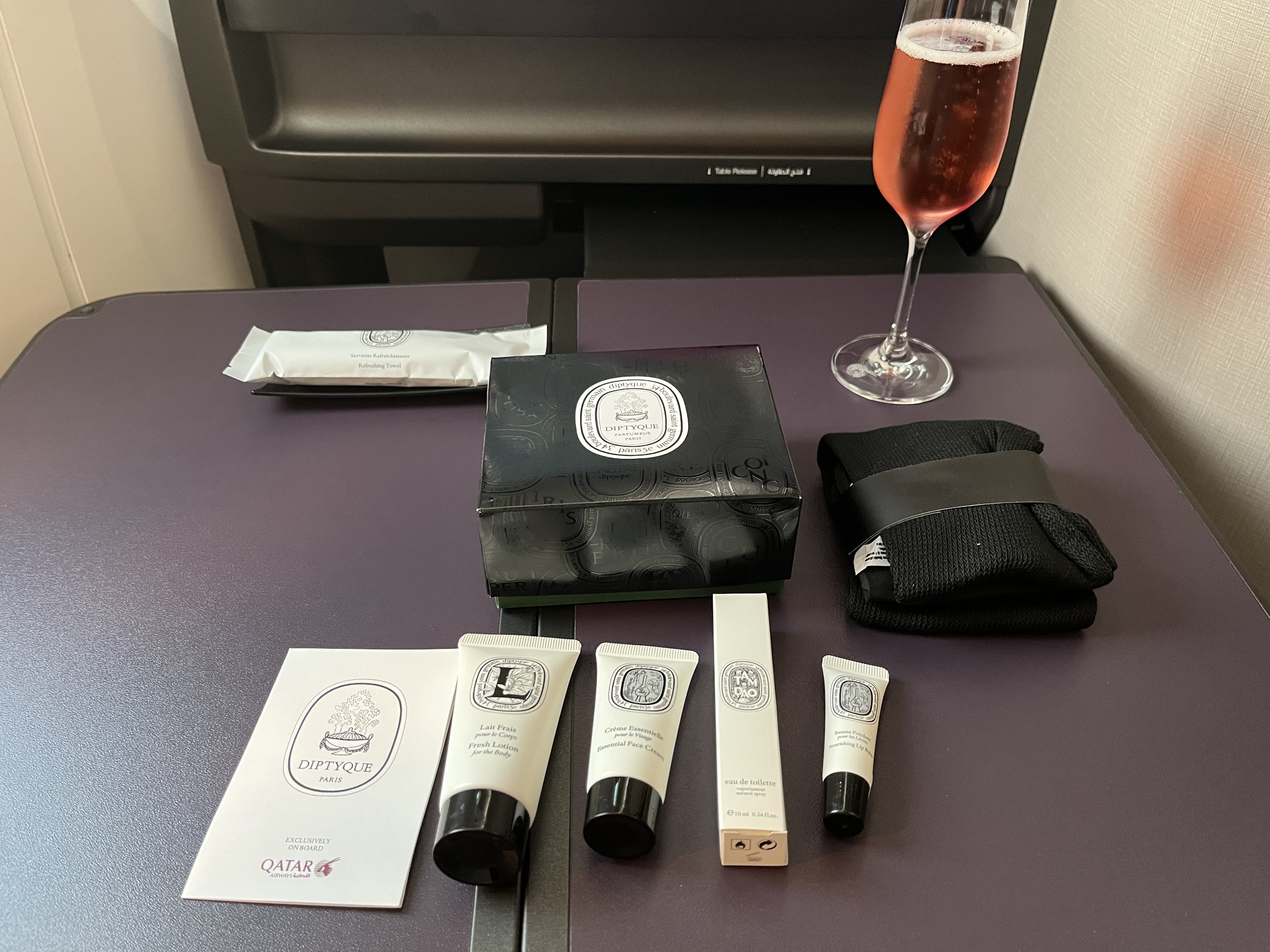 Neil Scrivener reviews QR72 from Frankfurt to Doha on Qatar Airways in Business Class. 