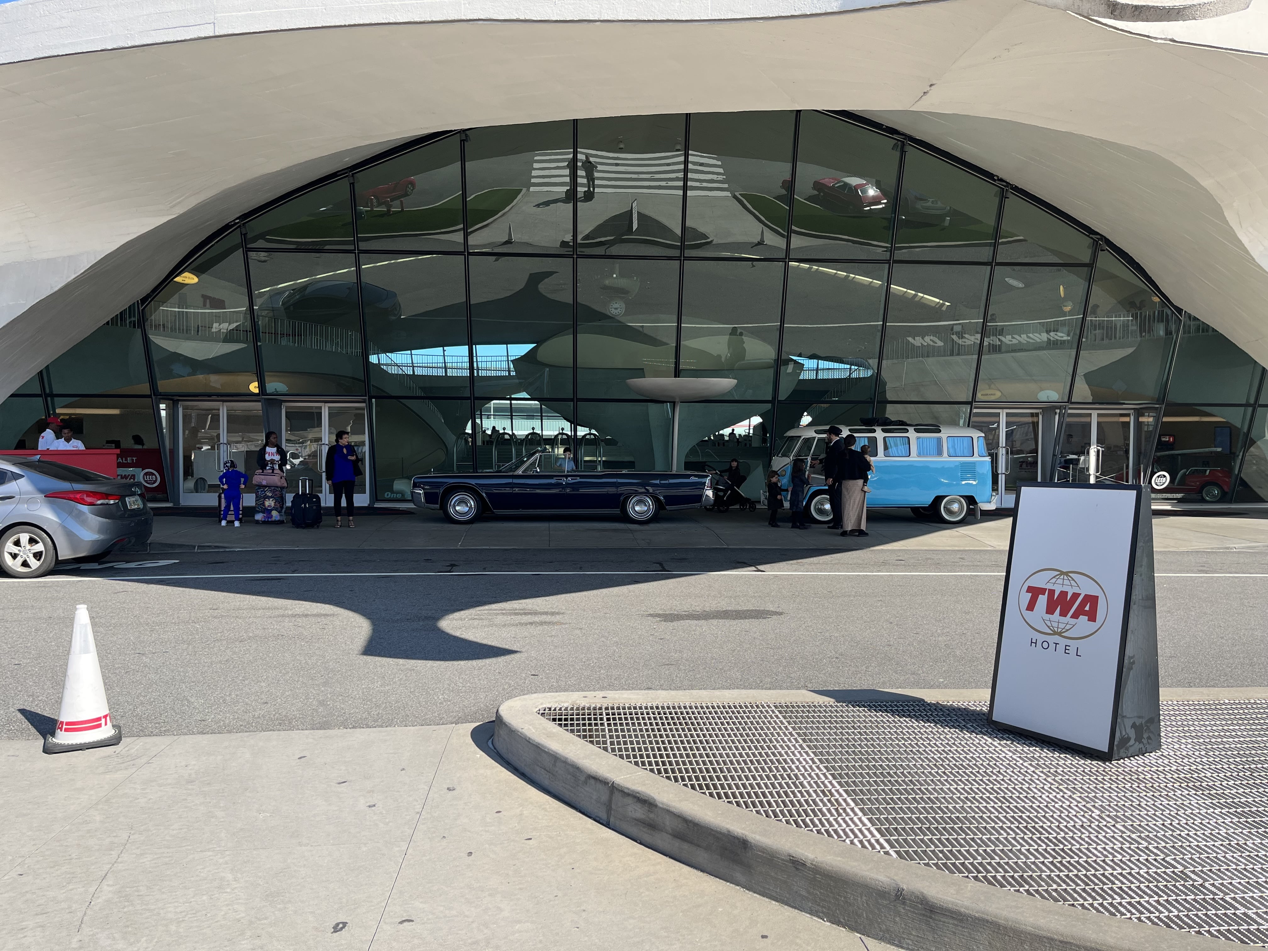 Neil Scrivener reviews the TWA Hotel in JFK's Terminal 5, in New York. John F Kennedy Airport - hotel review. 