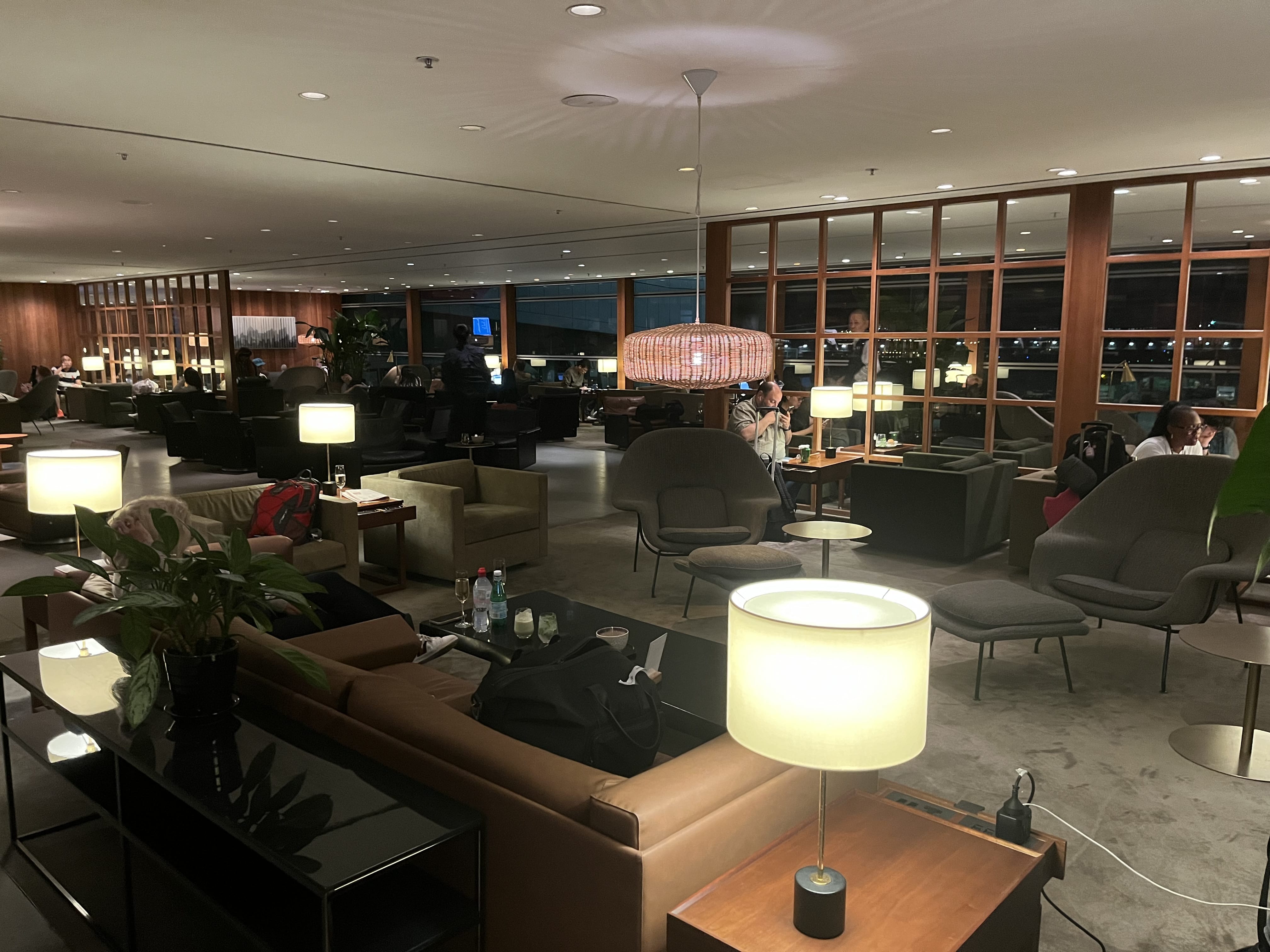 Neil Scrivener reviews Cathay Pacific's The Pier (Business), in Hong Kong's International Airport (HKG), by Gate 65.