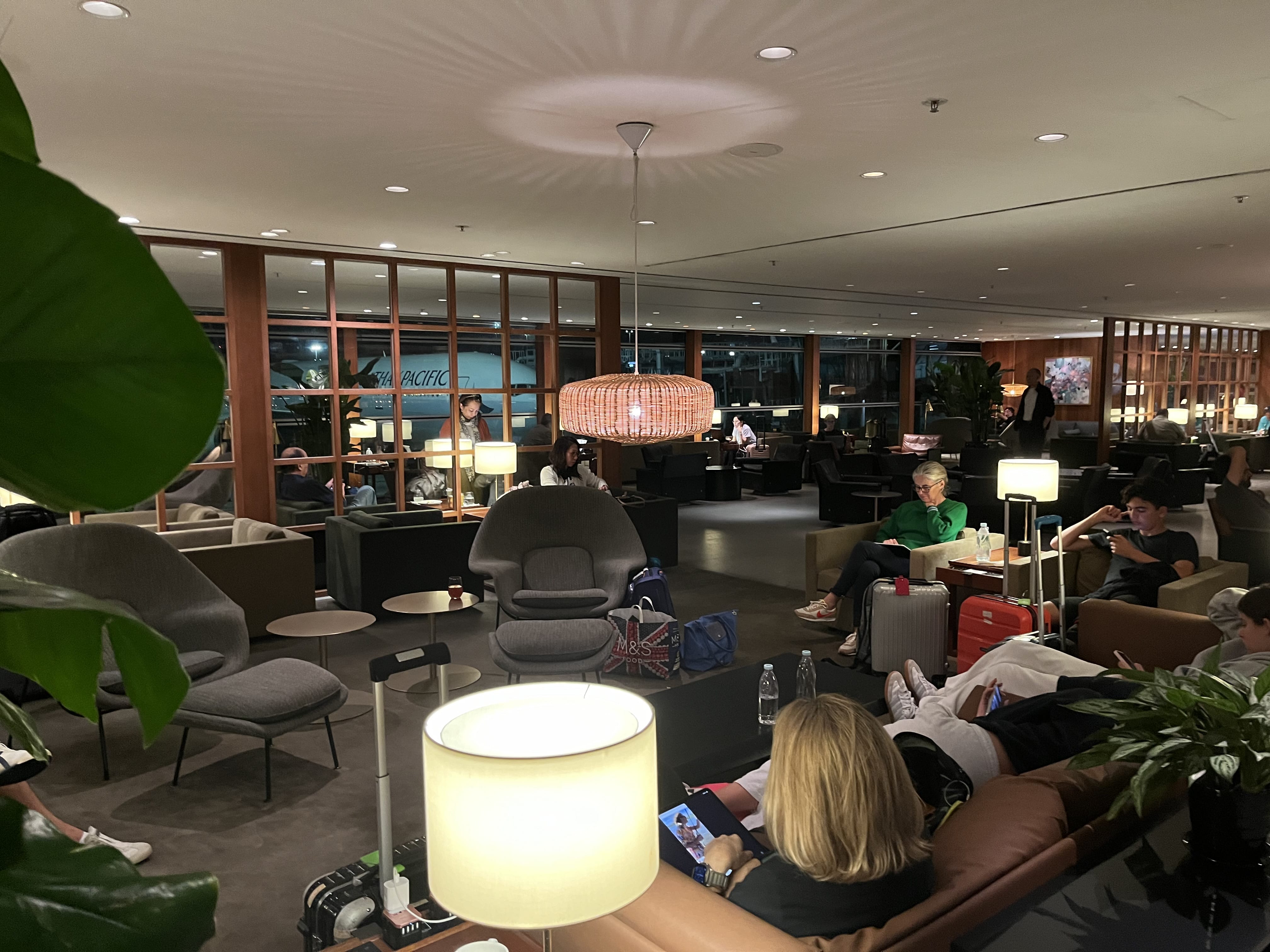 Neil Scrivener reviews Cathay Pacific's The Pier (Business), in Hong Kong's International Airport (HKG), by Gate 65.