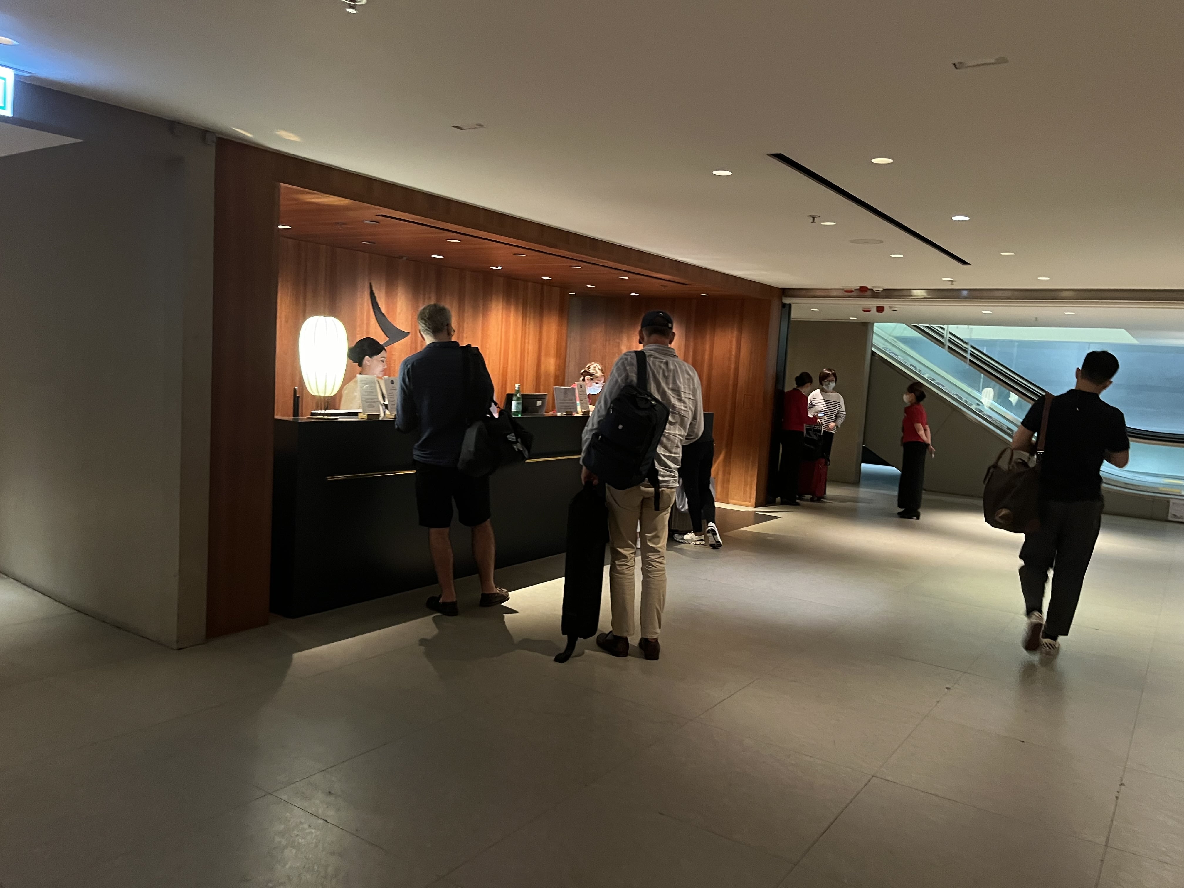 Neil Scrivener reviews Cathay Pacific's The Pier (Business), in Hong Kong's International Airport (HKG), by Gate 65.