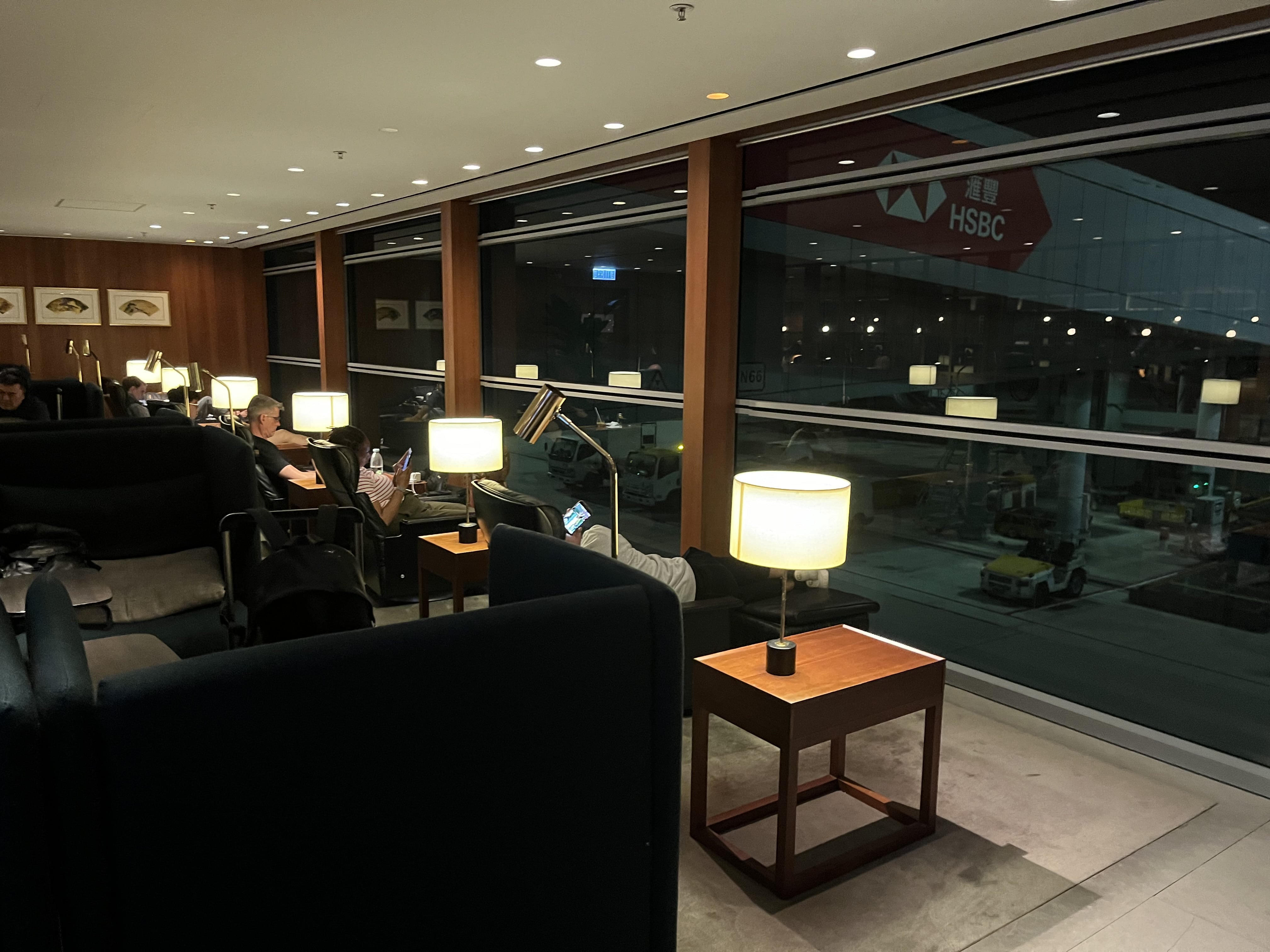 Neil Scrivener reviews Cathay Pacific's The Pier (Business), in Hong Kong's International Airport (HKG), by Gate 65.