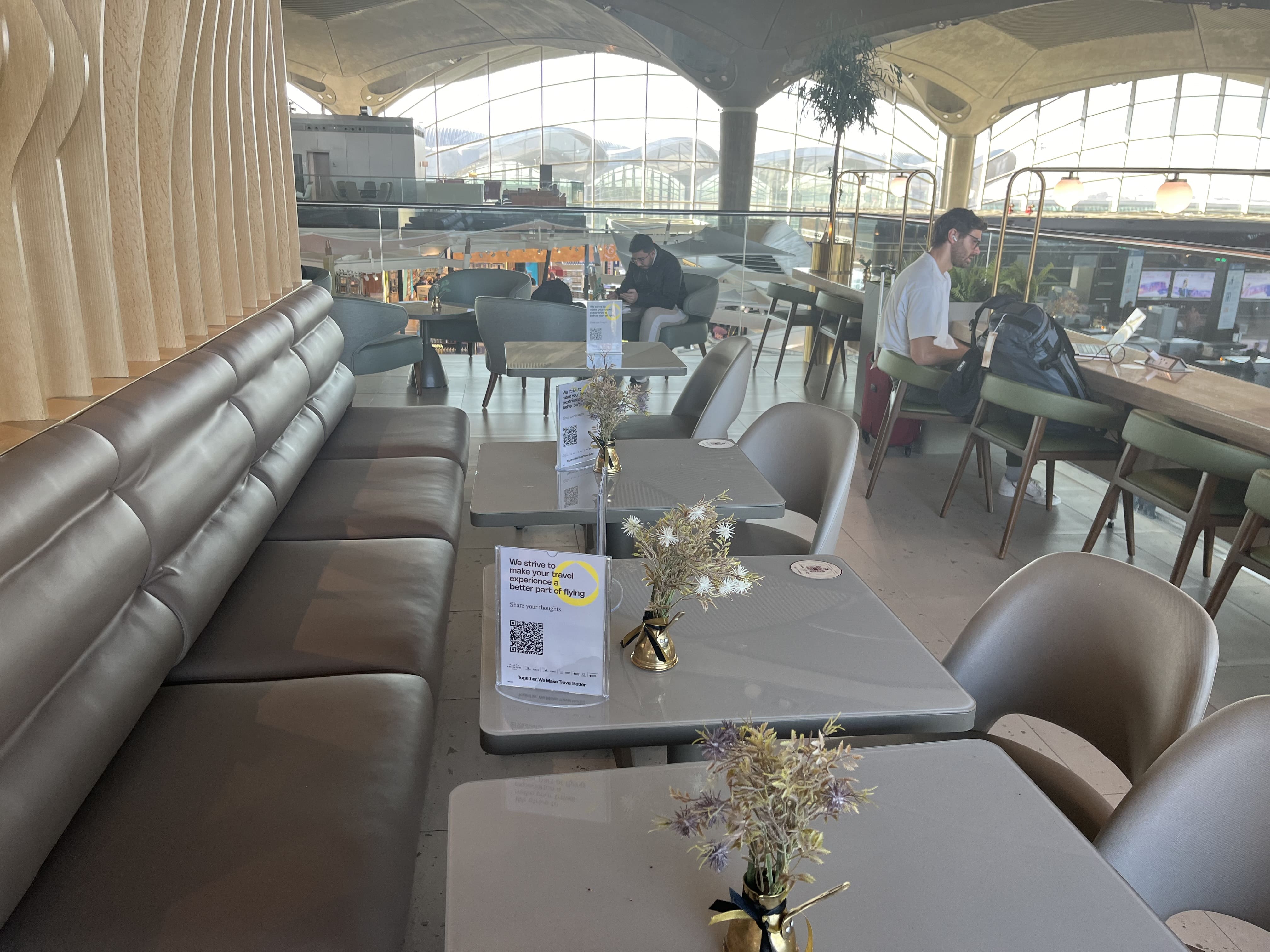 Neil Scrivener reviews the Marhaba Plaza Premium Lounge - at Amman's Queen Alia International Airport (AMM).