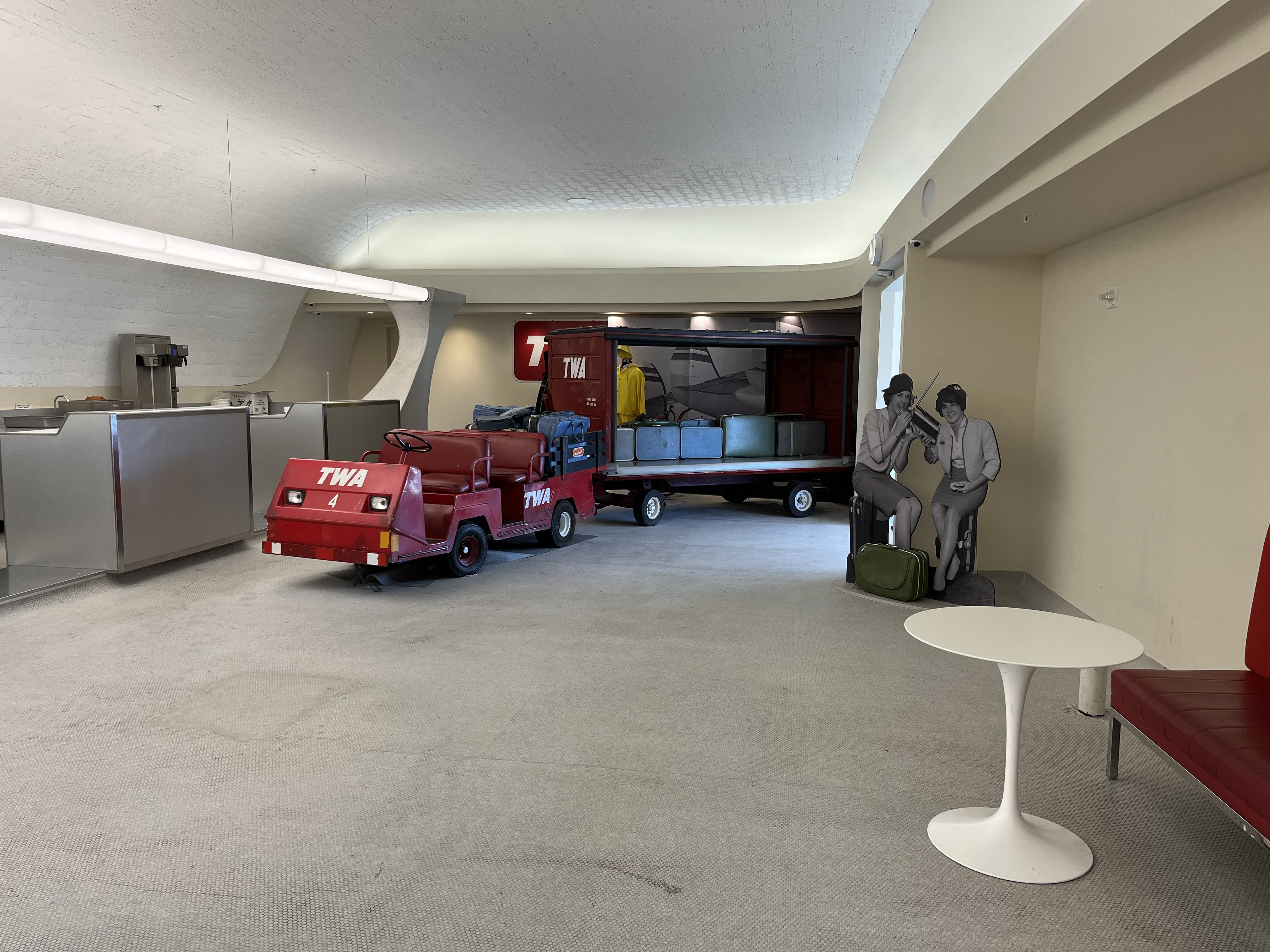 Neil Scrivener reviews the TWA Hotel in JFK's Terminal 5, in New York. John F Kennedy Airport - hotel review. 