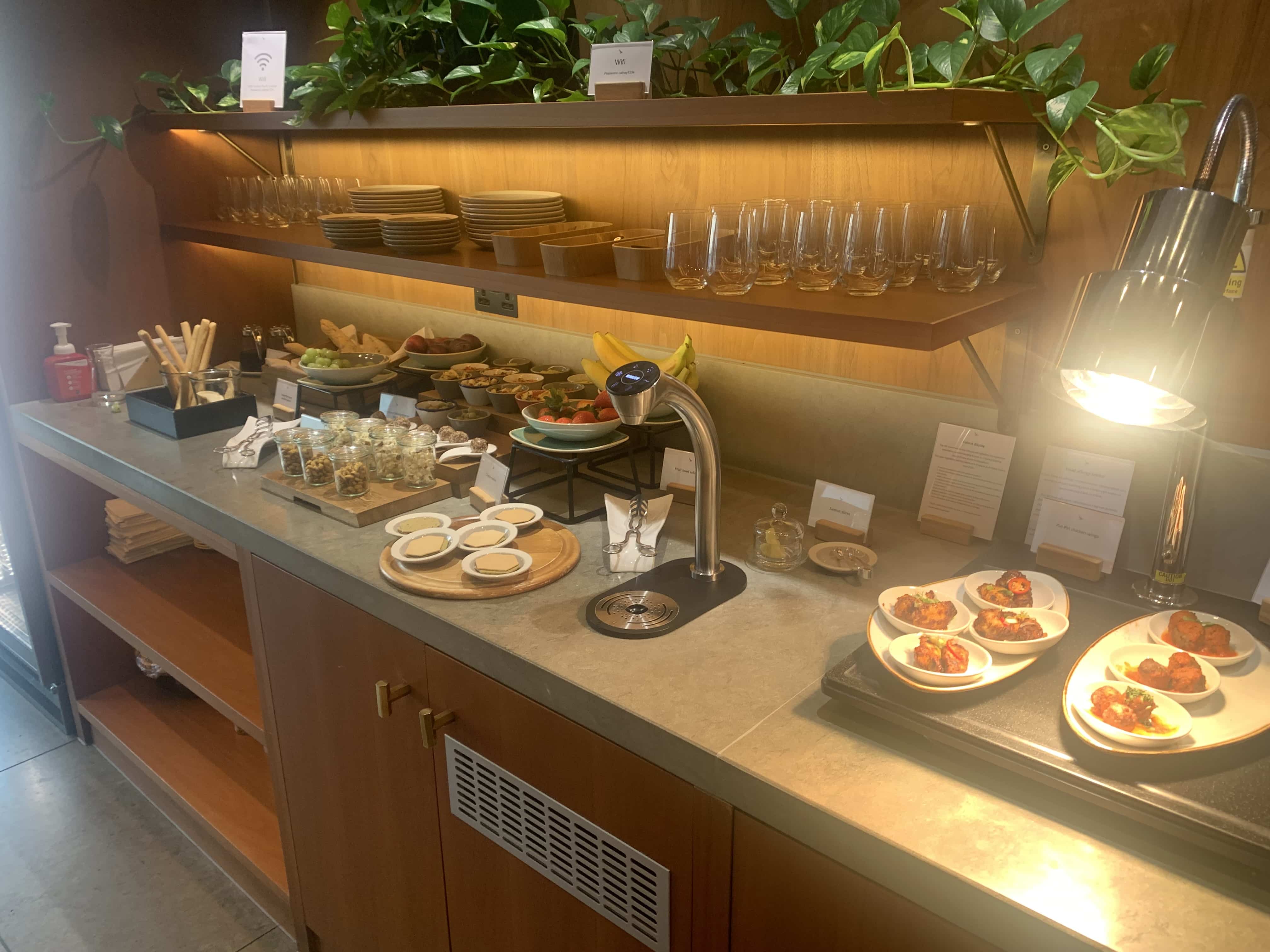 Flying Business reviews the Cathay Pacific First and Business Class Lounges at Heathrow's Terminal 3. 