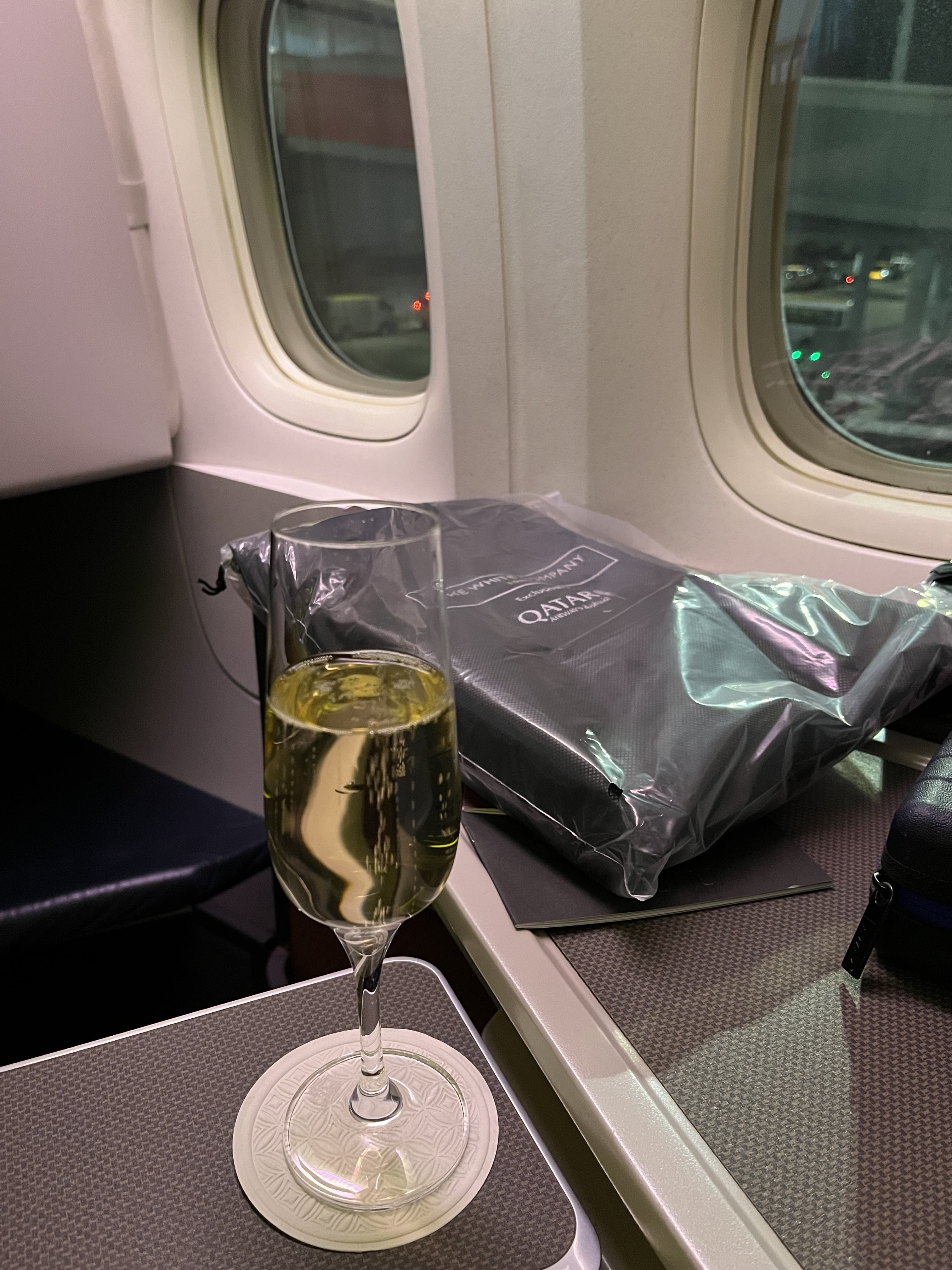 Neil Scrivener reviews Qatar Airways Hong Kong to Doha QR815 in Business Class on the Boeing 777. 