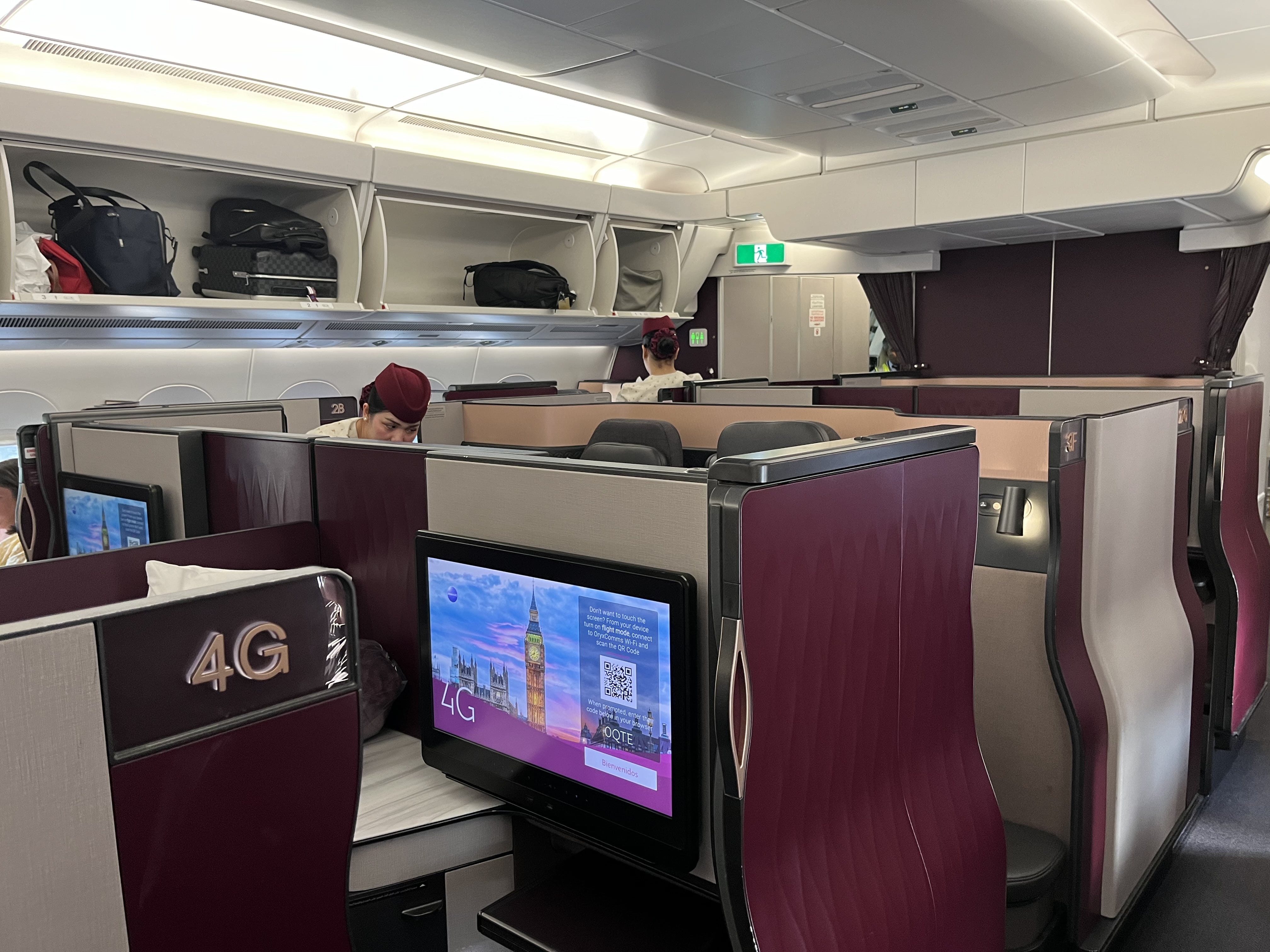 Neil Scrivener reviews Qatar Airways QR15 in Business Class on the A350-1000 from Doha to Heathrow.