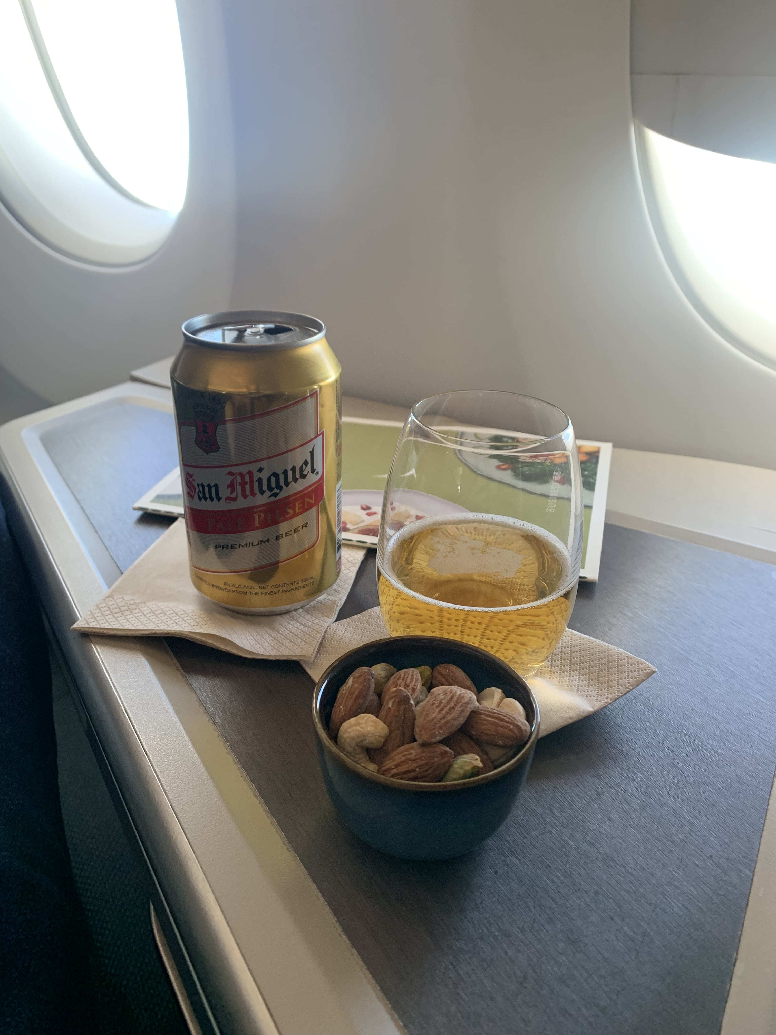 Neil Scrivener reviews Cathay Pacific's Business Class on board CX253 from Hong Kong to Heathrow on the A350-900.