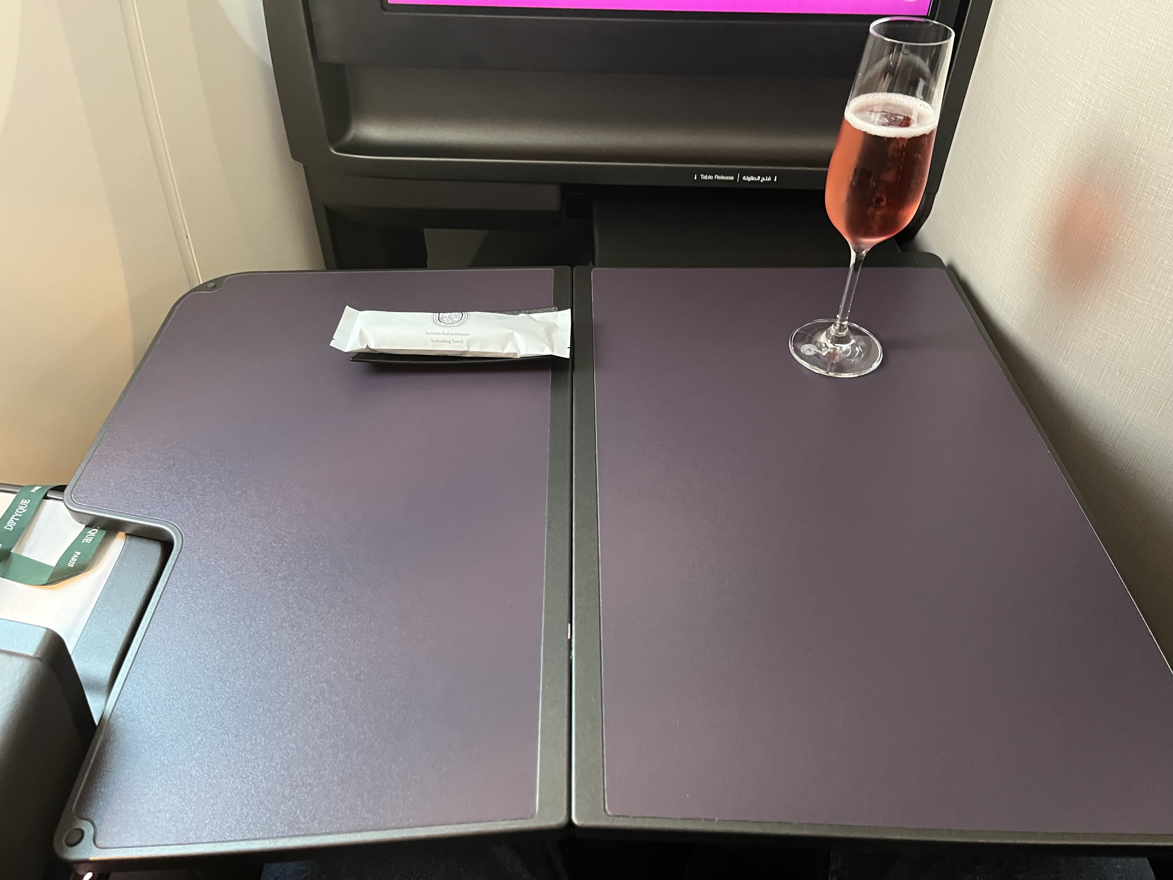 Neil Scrivener reviews QR72 from Frankfurt to Doha on Qatar Airways in Business Class. 