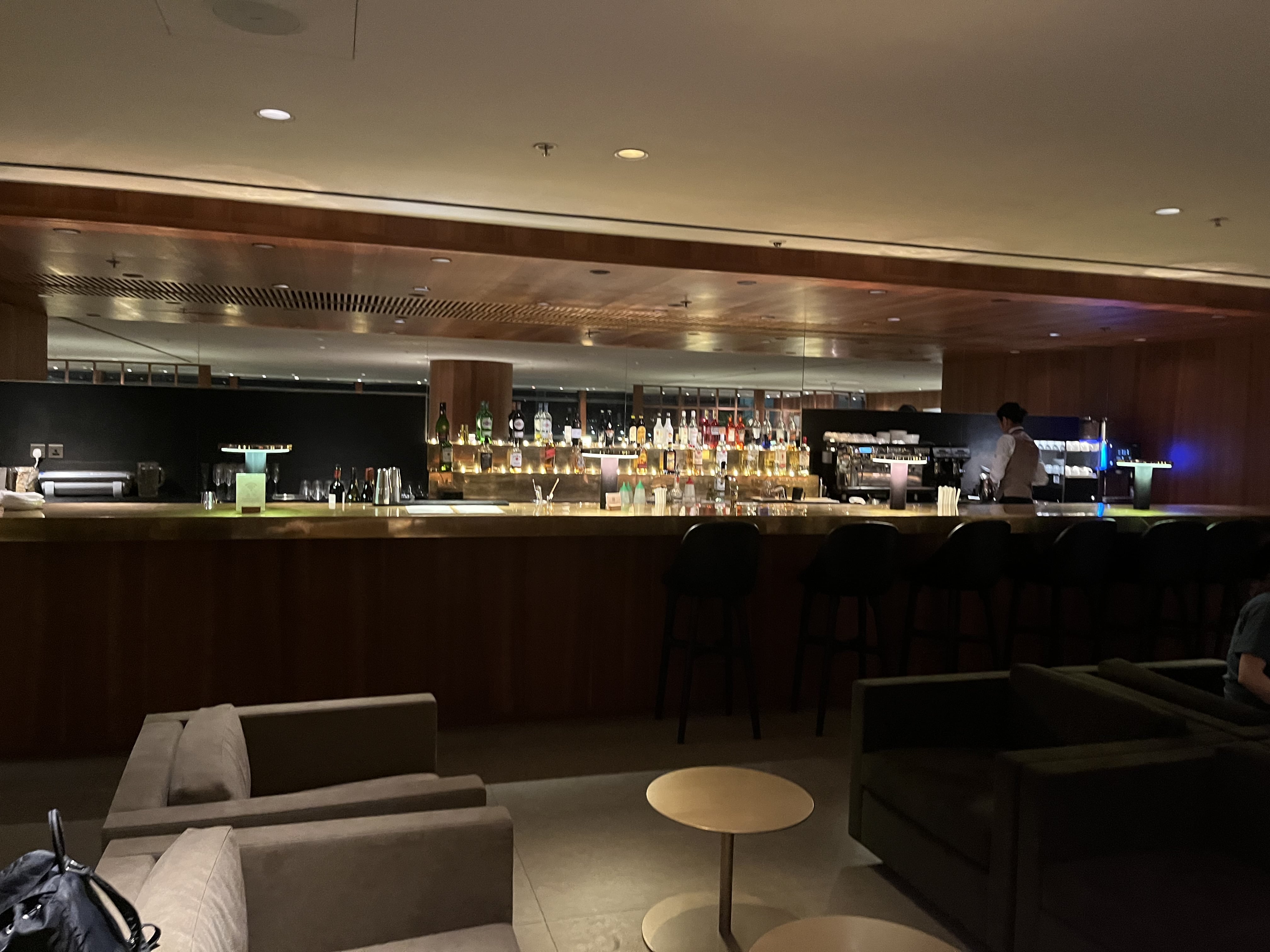 Neil Scrivener reviews Cathay Pacific's The Pier (Business), in Hong Kong's International Airport (HKG), by Gate 65.