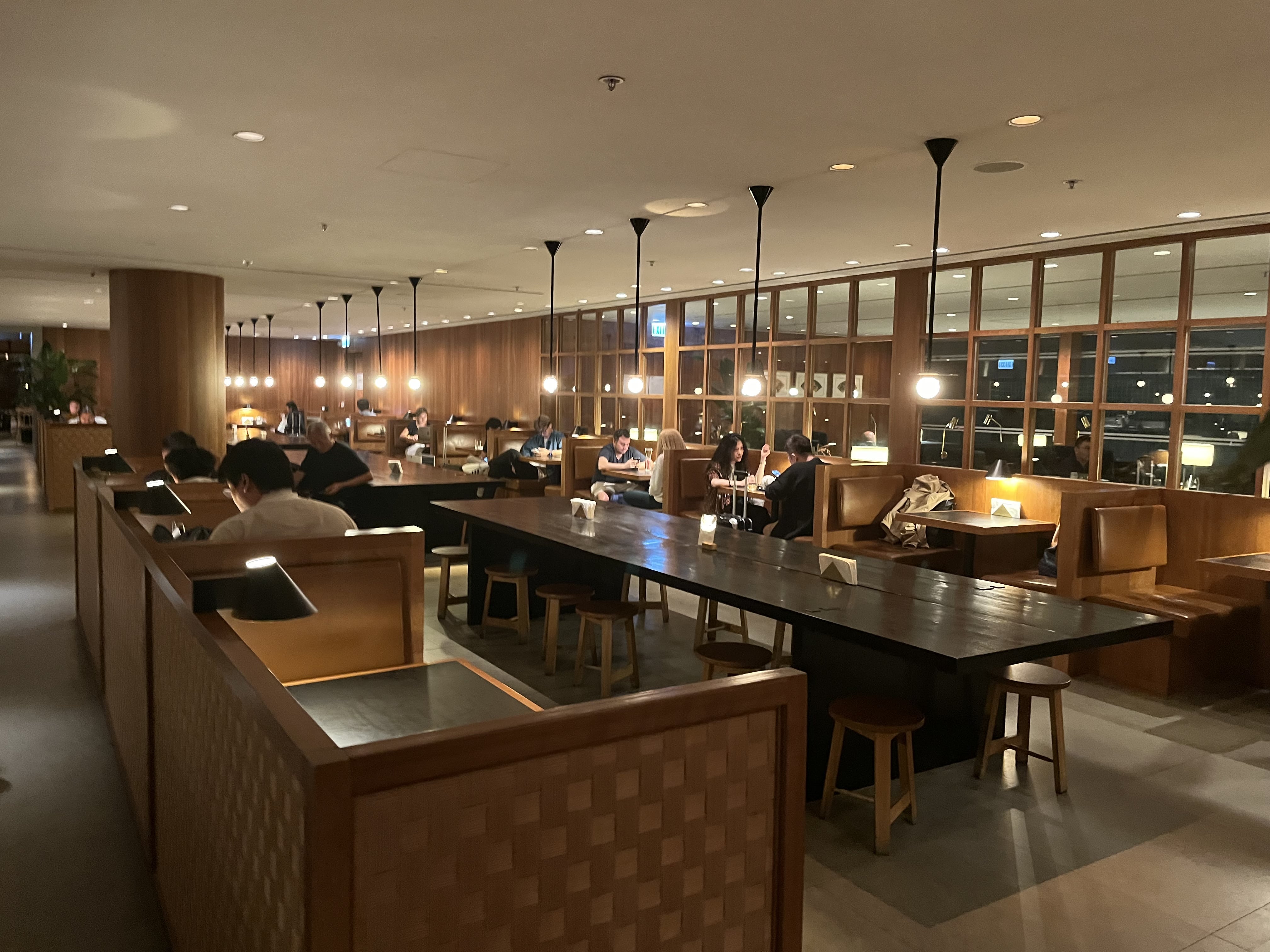 Neil Scrivener reviews Cathay Pacific's The Pier (Business), in Hong Kong's International Airport (HKG), by Gate 65.