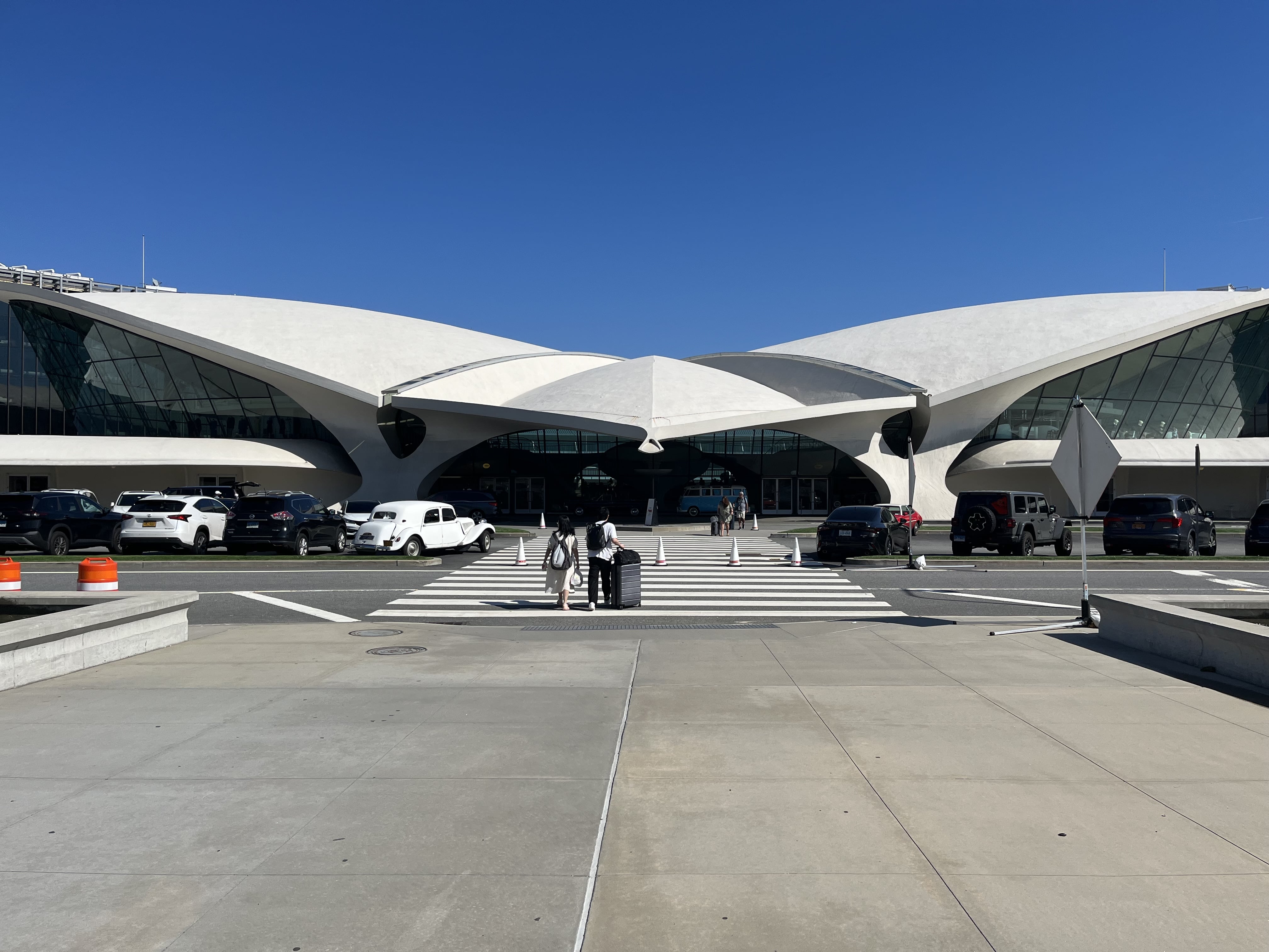 Neil Scrivener reviews the TWA Hotel in JFK's Terminal 5, in New York. John F Kennedy Airport - hotel review. 