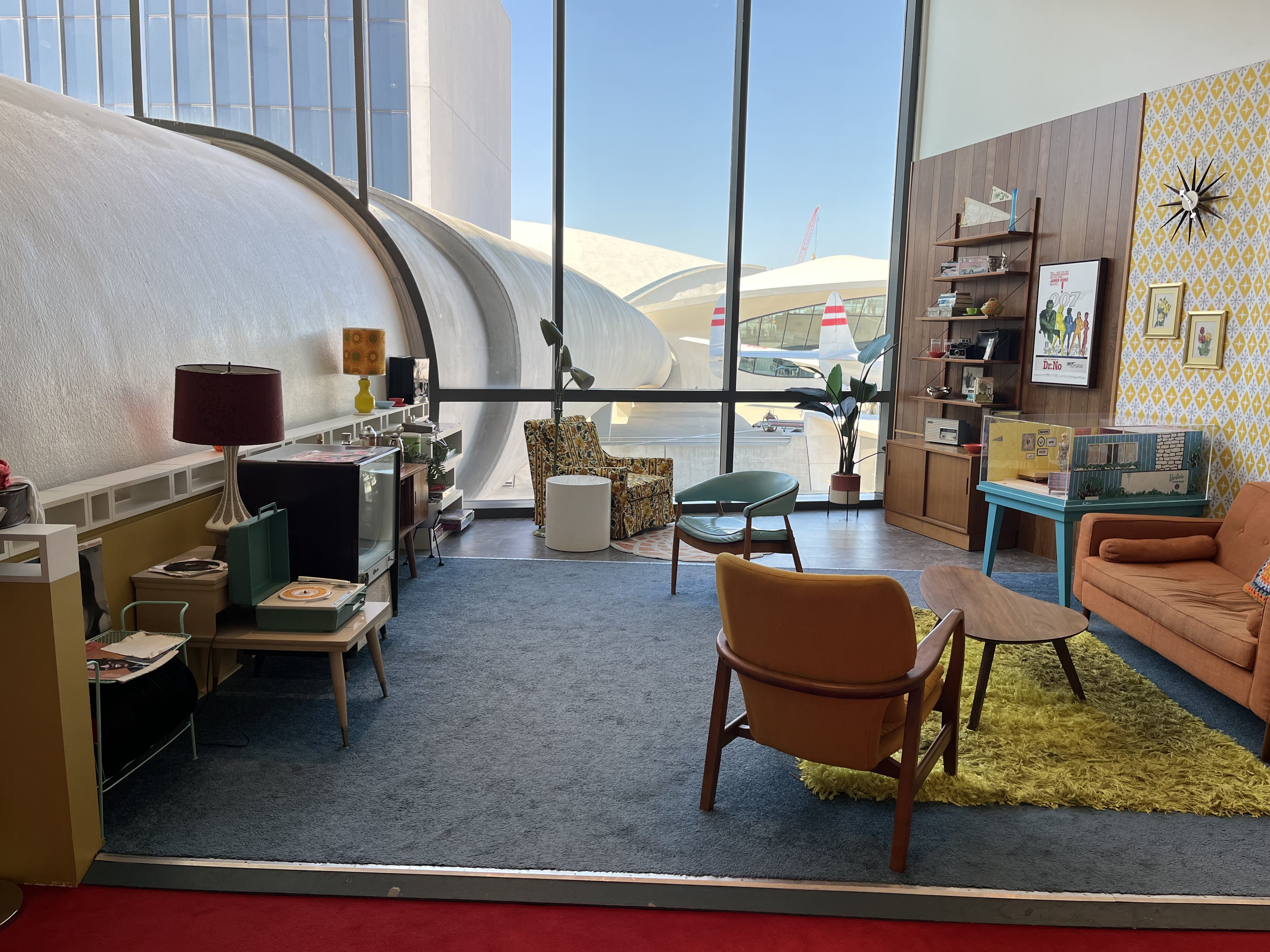 Neil Scrivener reviews the TWA Hotel in JFK's Terminal 5, in New York. John F Kennedy Airport - hotel review. 