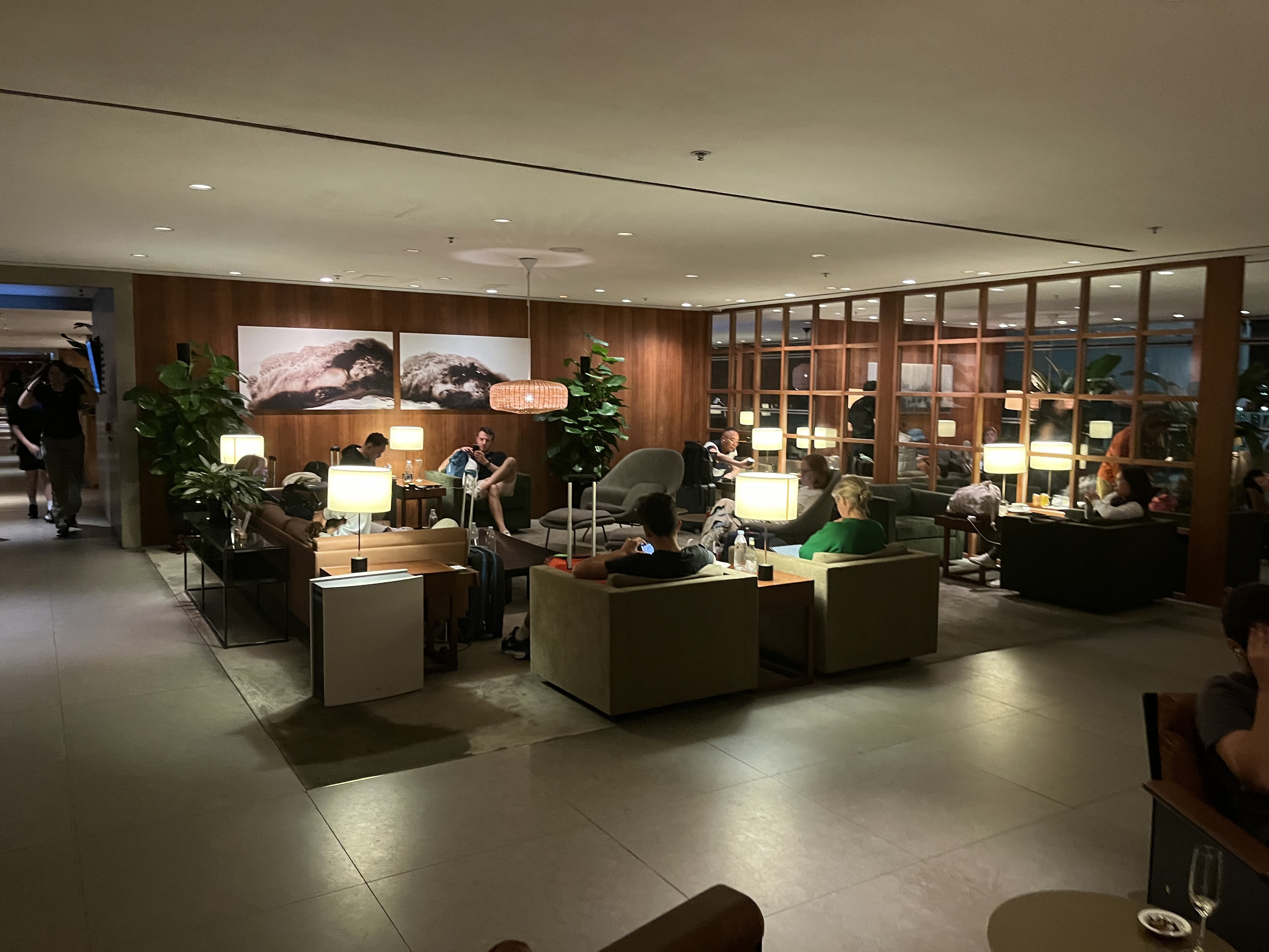 Neil Scrivener reviews Cathay Pacific's The Pier (Business), in Hong Kong's International Airport (HKG), by Gate 65.