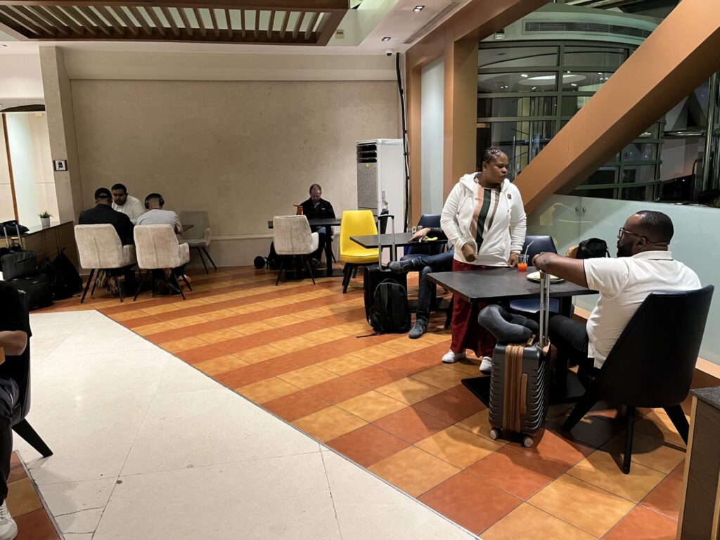 Neil Scrivener reviews the Plaza Premium Lounge in King Khalid International Airport Riyadh (RUH), accessed by Plaza Premium membership, American Express or Priority Pass.