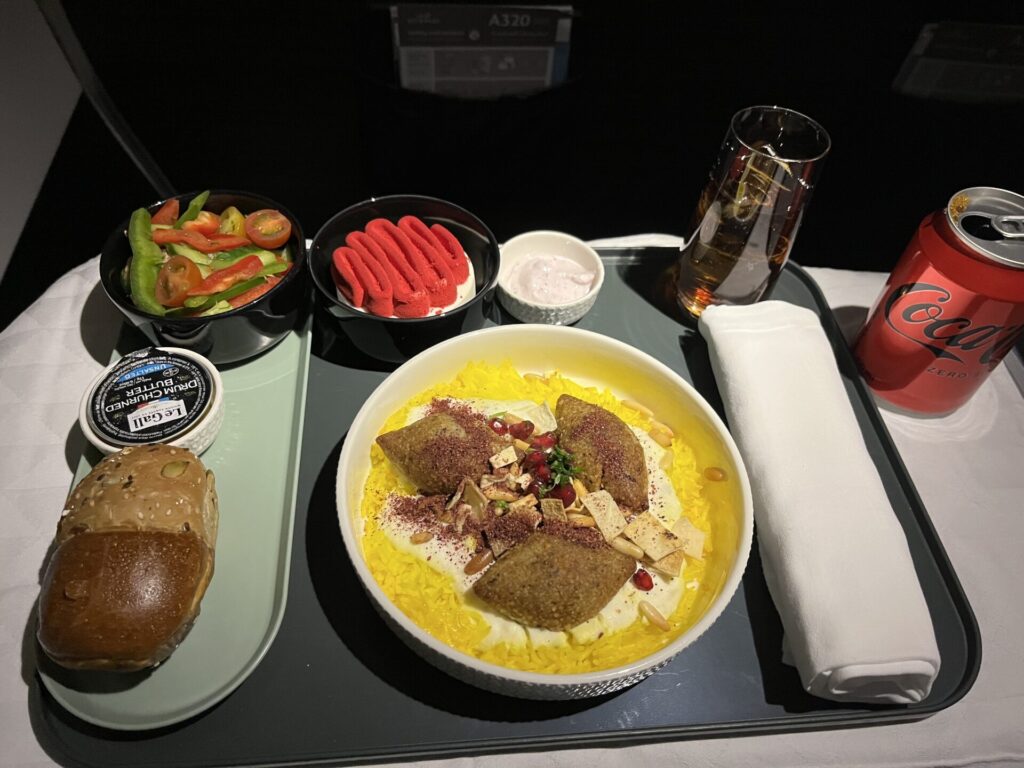 Neil Scrivener reviews Etihad's Business Class on EY603 and EY603 from Abu Dhabi (AUH) to Jeddah (JED) on the Airbus A320. 