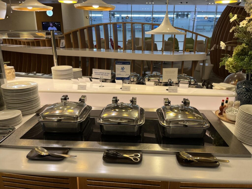 Neil Scrivener reviews the SkyTeam Lounge in Dubai's (DXB) Terminal 1/Concourse D. Access includes Priority Pass members.